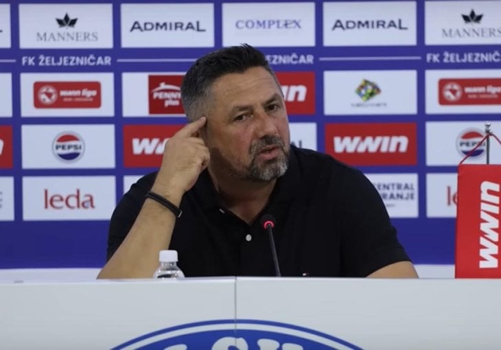 RAŠTIMANA ADŽEMOVA LOKOMOTIVA: Trener FK Željezničar na press konferenciji iznenadio sve...