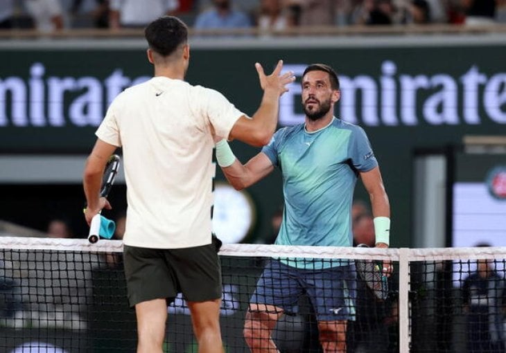 Džumhur večeras igra protiv Alcaraza, evo gdje gledati meč