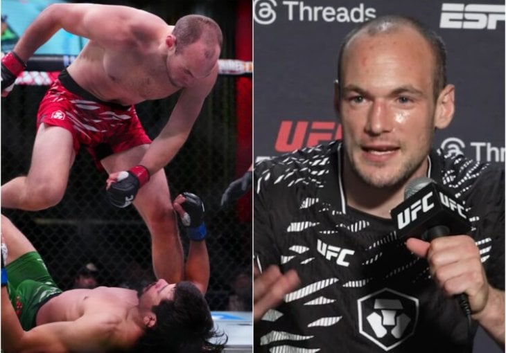 Uroš Medić nokautirao protivnika za 63 sekunde na UFC Vegas 109
