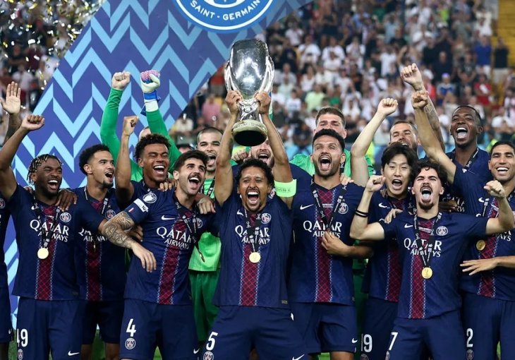 Poznato koliko je PSG zaradio osvajanjem UEFA Superkupa