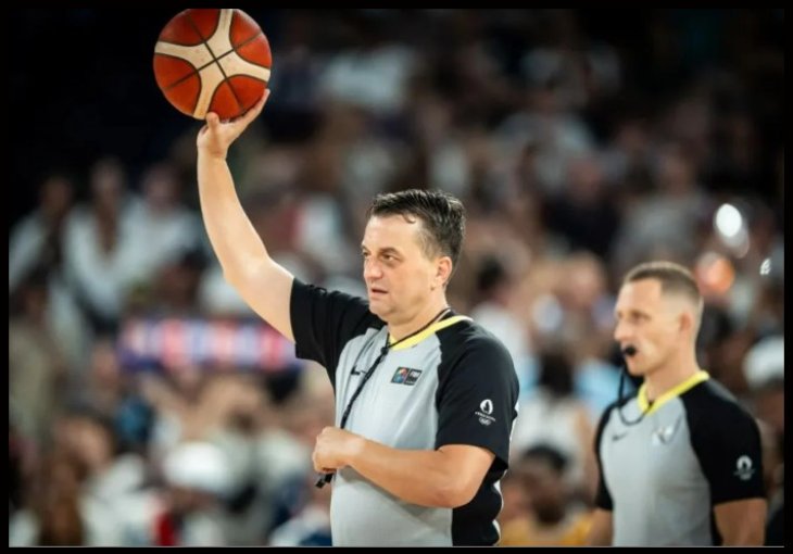 Ademir Zurapović sudi večerašnje finale EuroBasketa! 