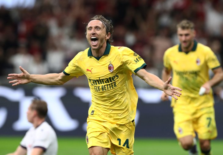 “Godine su samo broj” — Modrić proslavio prvi gol u italijanskom prvenstvu za trijumf Milana
