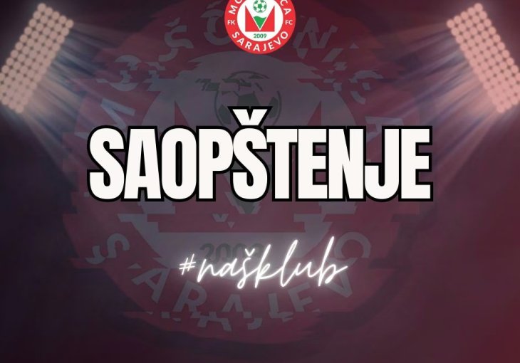 Sarajevski klub istupa iz takmičenja zbog nedostatka finansija i uslova za treniranje