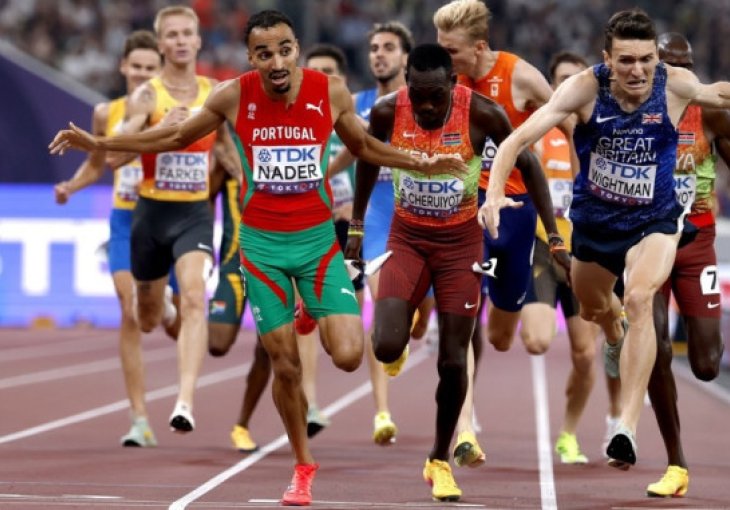 Portugalski atletičar Isak Nader prvak svijeta na 1.500 metara