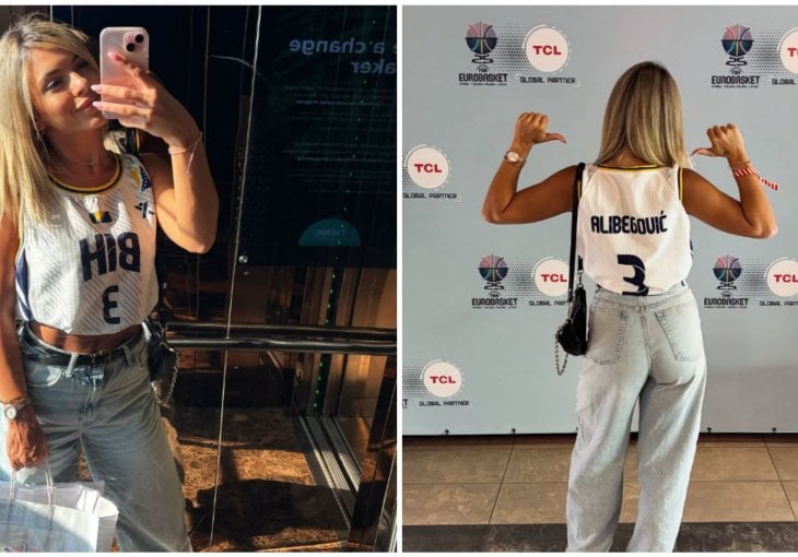 Navijačica BiH Milica Sokolović, djevojka Amara Alibegovića, proglašena najljepšom na Eurobasketu