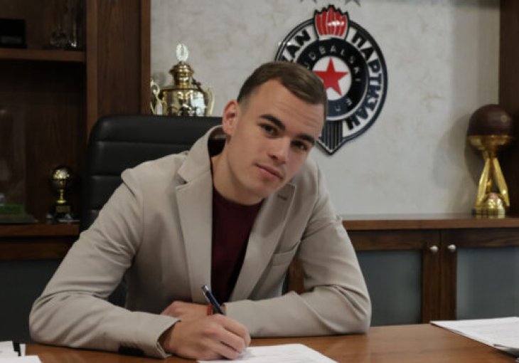 Nemanja Trifunović produžio ugovor sa Partizanom do 2028.
