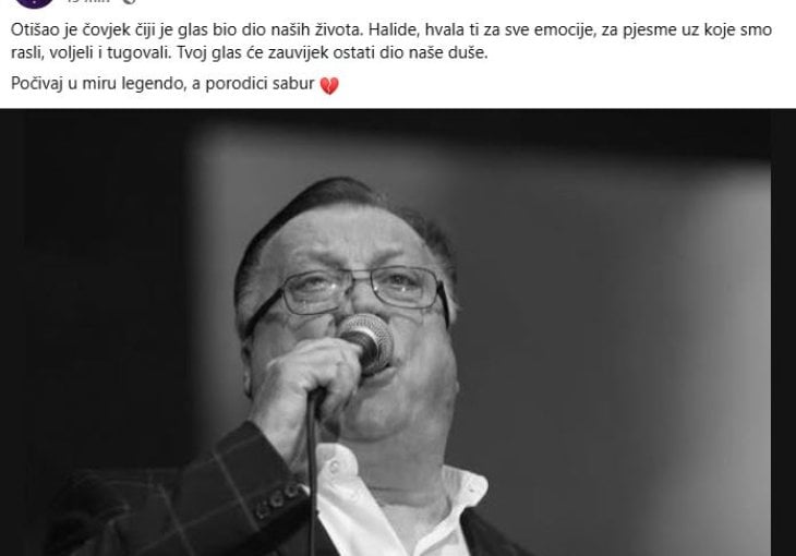 Edin Džeko se oprostio od Halida Bešlića: 