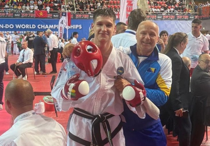 BiH na vrhu svijeta: Mehmed Krupić osvojio zlato na Svjetskom prvenstvu u taekwondou!
