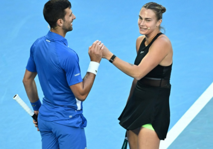 Sabalenka: Ako Đoković osvoji titulu, to će biti zbog mene