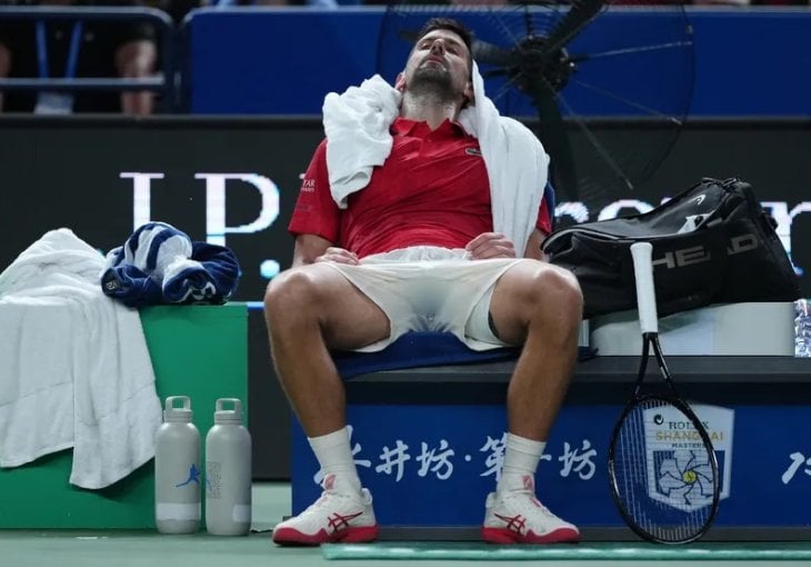 Evo šta je Novak Đoković izgubio porazom od 204. tenisera svijeta u polufinalu Šangaja