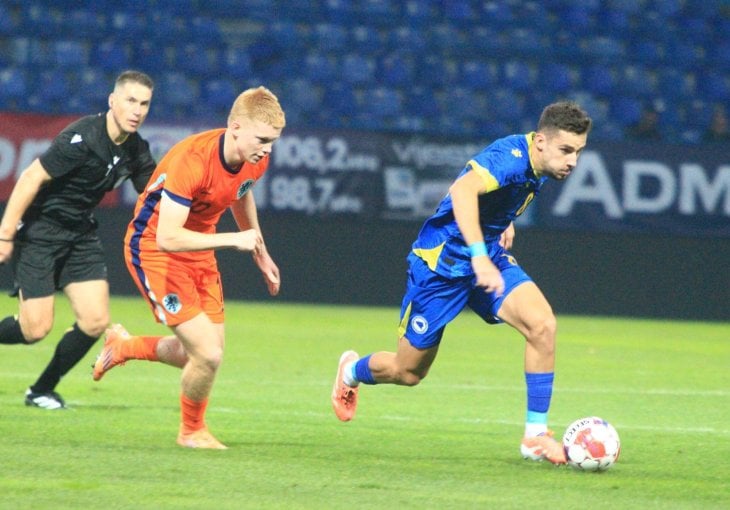 Bravo momci: Mlada reprezentacija BiH slavila u Sloveniji za prvo mjesto na tabeli kvalifikacija