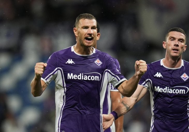 Džeko blista od starta: Za samo 10 minuta pokazao zašto je i dalje Fiorentinina najveća opasnost!