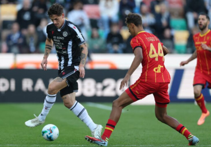 Udinese pobijedio Lecce 3:2 u uzbudljivom susretu Serie A
