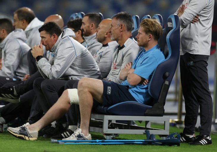 Veliki hendikep za Napoli: De Bruyne uspješno operisan, poznato kolika ga pauza očekuje