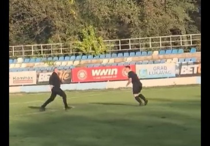 Treće poluvrijeme na utakmici u BiH: Arbitri bježe sa terena od huligana