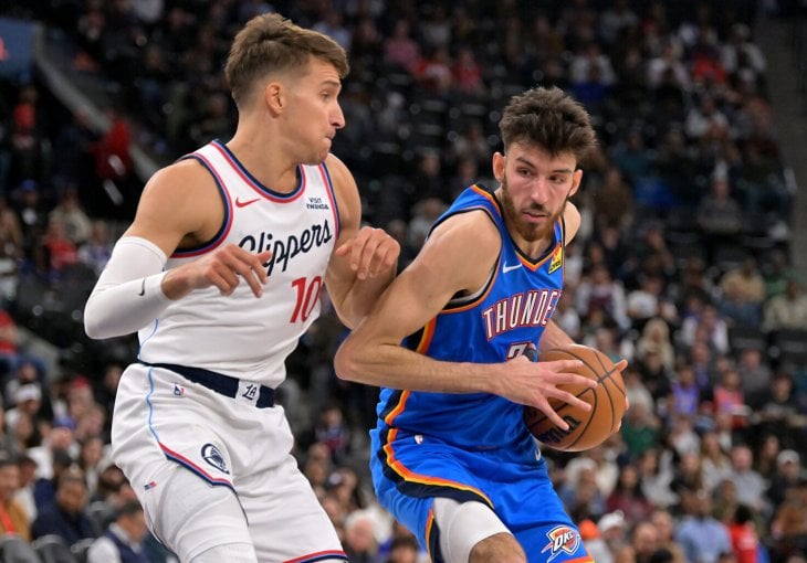 Bogdanović uspio pogoditi trojku u porazu Clippersa od Thundera