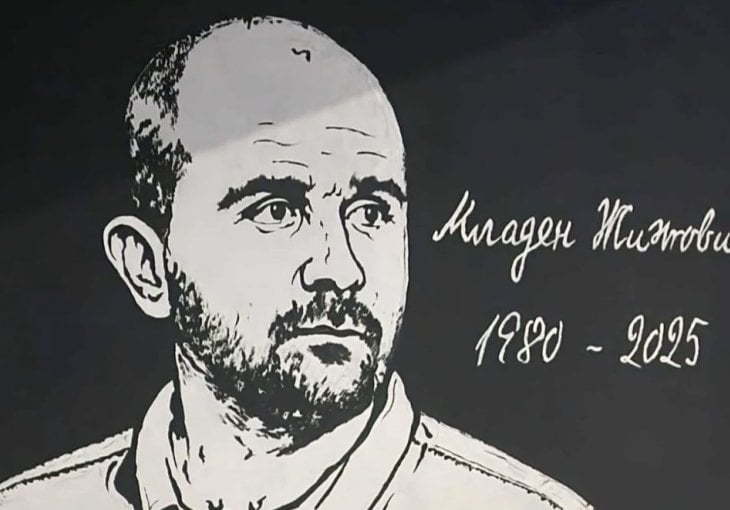 U Bijeljini mural u čast Mladena Žižovića