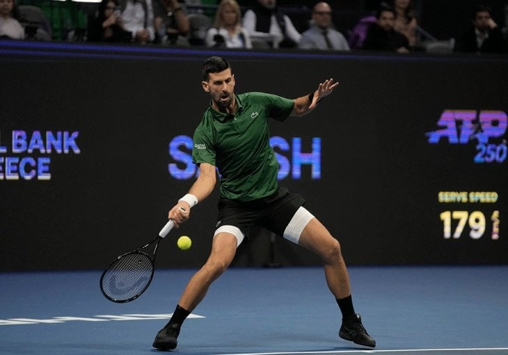 Bez milosti: Đoković razbio Hanfmana i zakazao finale u Atini!