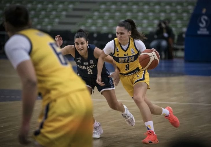 Zmajice ispustile 11 razlike i doživjele poraz od Izraelki pred praznim tribinama Skenderije