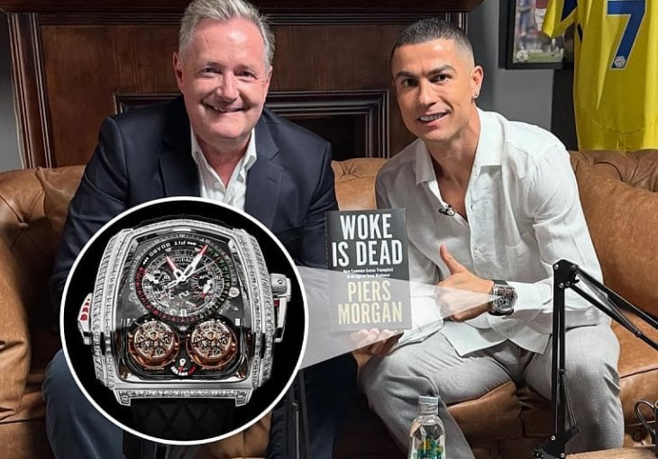 Koliko košta sat koji je Cristiano Ronaldo nosio tokom intervjua s Piersom Morganom