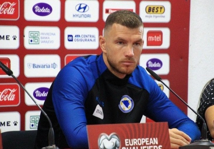 Edin Džeko dan nakon meča u Beču: Srce mi je puno tuge i razočarenja...