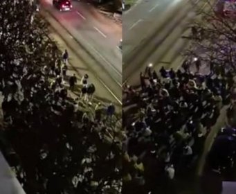 Pojavio se snimak kortea BH Fanaticosa iz zraka: Hiljade ljudi na ulicama Beča