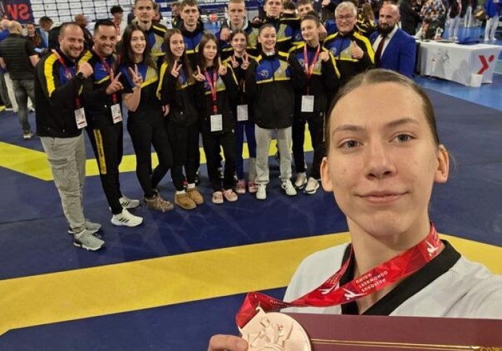 Sjaj za BiH: Anja Hrgić osvojila bronzu na Evropskom juniorskom taekwondo prvenstvu!