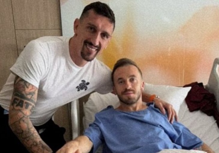 Višća operisan nakon teške povrede: Odmah ga posjetio Stefan Savić
