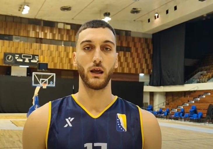 Stefan Simanić: Velika čast i zadovoljstvo biti prvi put u reprezentaciji BiH