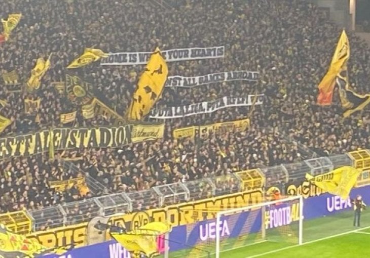 Navijači Borussije: La Liga je ku*va!