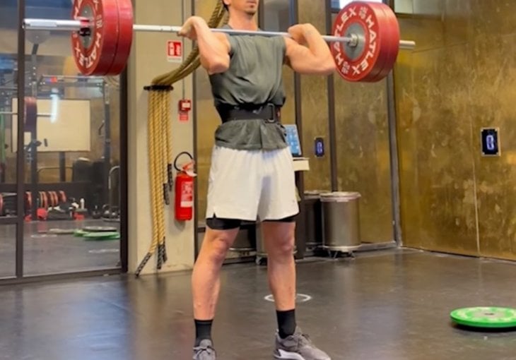 Ibrahimović i u 45. godini žestoko trenira: Evo koliko kilograma diže