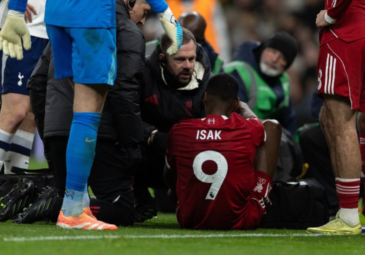 Loše vijesti za Liverpool: Alexander Isak van terena nekoliko mjeseci