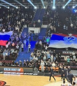 Rusi pustili himnu RS-a prije utakmice Igokee, publika je pozdravila aplauzima