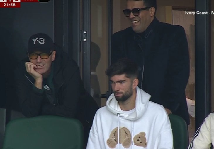 Zidane došao gledati sina na Afričkom kupu nacija. Poslušajte reakciju publike