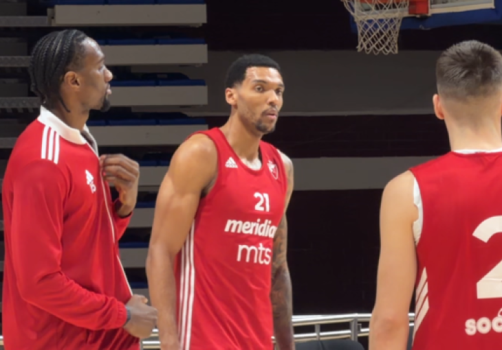 Crvena zvezda dočekuje Valensiju – Bolomboy trenira sa ekipom