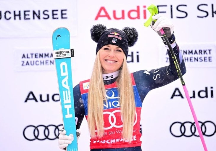 Čudesna Lindsey Vonn (41) opet pobijedila u spustu