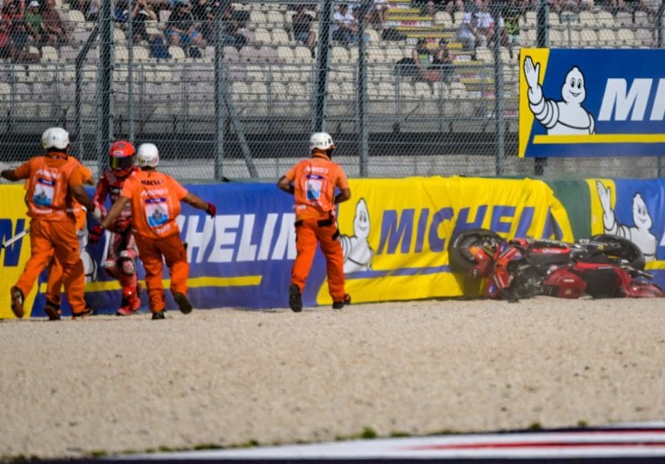 Nova pravila u MotoGP-u za povratak na stazu nakon pada