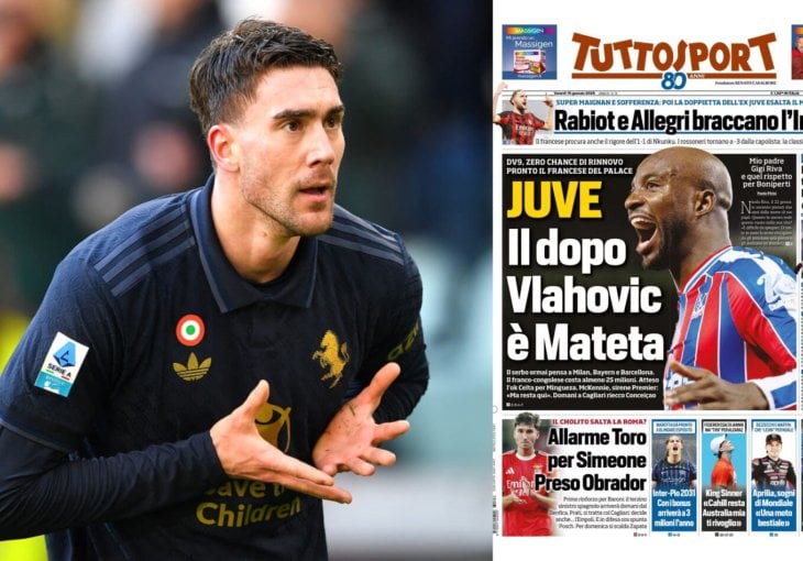 Vlahović napušta Juventus? Velikani prate situaciju, spominje se i Mateta