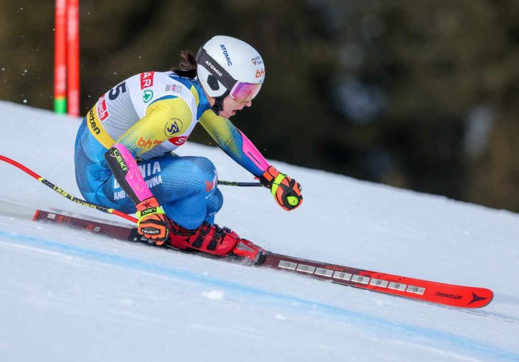 Elvedina Muzaferija 45. u spustu u Tarvisiju: Bh. skijašica u prvim utrkama Svjetskog kupa nakon 15 godina