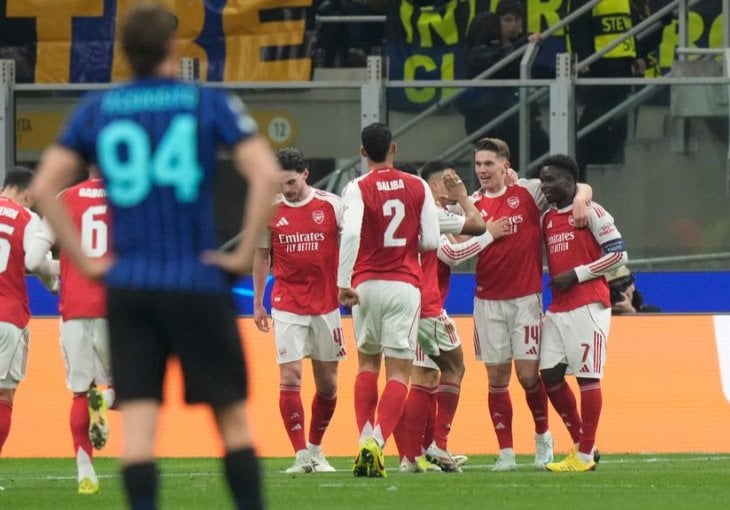 Arsenal slavio u Milanu i ispisao historiju, Real pregazio Monako, PSG srušen u Portugalu