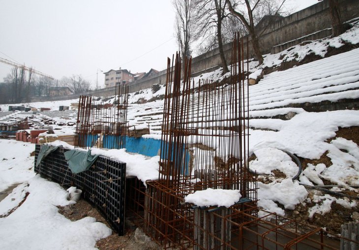 Obustavljeni radovi na Grbavici