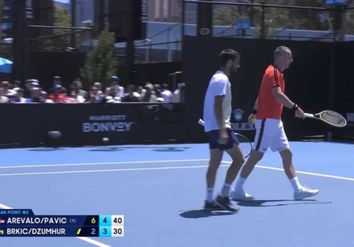 Poraz Džumhura i Brkića u prvom kolu dubla