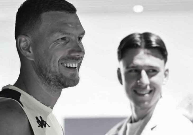 Eman Košpo se oprostio od Edina Džeke: Nevjerovatna sreća