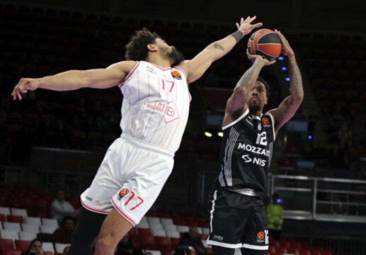 Evroliga: Zvezda u Top 10, Partizan tek 17. nakon 24 kola