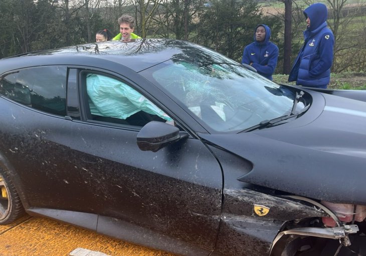 Kolo Muani slupao Ferrari, Tottenham potvrdio da je sve u redu