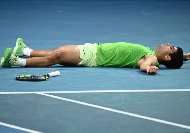 U najdužem polufinalu Australian Opena Alcaraz nadigrao Zvereva