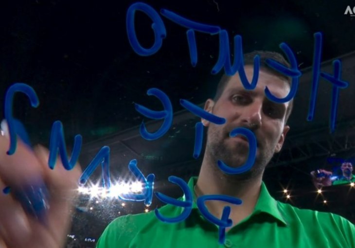 Đoković otkrio kome je poslao poruku na kameri: “Kako kaže moj ćale – za sve te stručnjake”