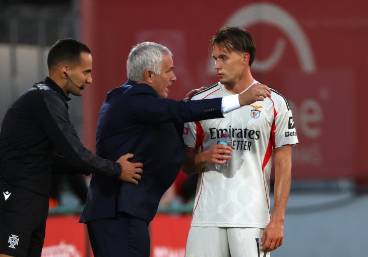 Amar Dedić već drugi meč zaredom nije u rosteru Benfice, evo šta o tome kaže Jose Mourinho