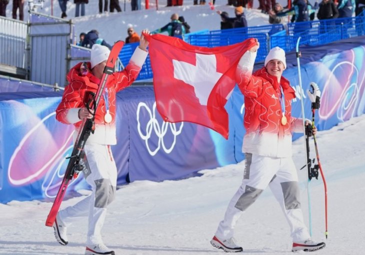 Švicarci pomeli konkurenciju: Dramatična završnica i nestvarna vožnja donijele olimpijsko zlato