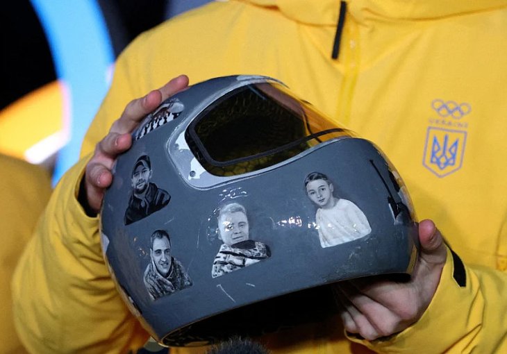 Ukrajinski olimpijac prkosi MOK-u: 